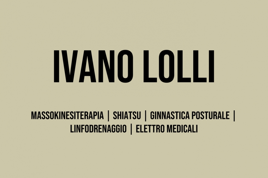 Studio di fisioterapia e shiatsu Ivano Lolli